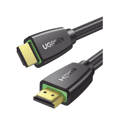 Cable HDMI 2.0 de Nylon Trenzado / 3 m / 4K@60Hz / HDR / 3D / HEC (Canal Ethernet HDMI) / ARC (Canal de Retorno de Audio / Color Profundo de 48 bits / Audio de 32 canales / HDCP 2.2 /Audio DTS: X / 18 Gbps / Blindaje de 4 capas