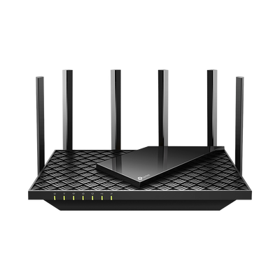 Router WiFi 6 Doble Banda / AX5400 MU-MIMO 4X4 y OFDMA / 1 puerto WAN 10/100/1000 Mbps / 4 puertos LAN 10/100/1000 Mbps / 1 puerto USB 3.0 / 6 potentes antenas / Administración App (Tether) o Página web / Protección HomeShield