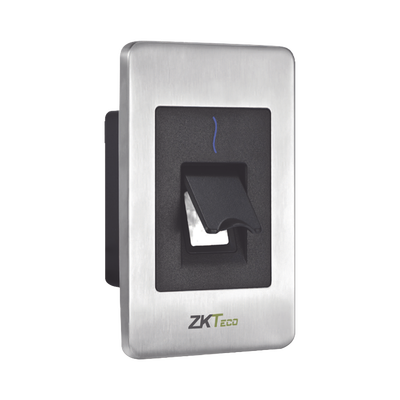 Lector de huella y tarjeta de proximidad esclavo RS-485 para exterior COMPATIBLE UNICAMENTE CON PANELES ATLAS