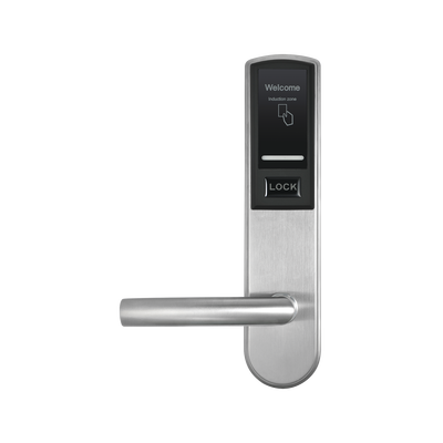 Cerradura IZQUIERDA para hoteles con lectura de tarjetas MIFARE