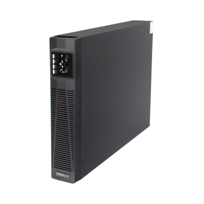 UPS de 3000VA/2700W / Topología On-Line Doble Conversión con Baterías Internas / Entrada y Salida de 120 Vca / Pantalla LCD Configurable / Formato Rack o Torre / 8 Salidas