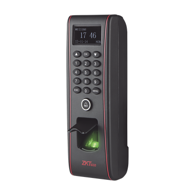 Terminal biométrica exterior / 3,000 huellas / 10,000 tarjetas / TCP/IP / Wiegand 26bit / 30,000 eventos