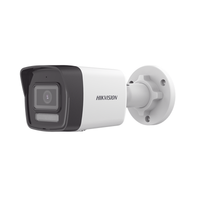 [Dual Light] Bala IP 2 Megapixel / Lente 2.8 mm / 30 mts IR + 30 mts Luz Blanca / Micrófono Integrado / ACUSENSE Lite / Exterior IP67 / H.265 / PoE / Micro SD