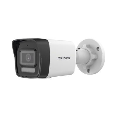 [Dual Light] Bala IP 8 Megapixel (4K) / Lente 2.8 mm / 30 mts IR + 30 mts Luz Blanca / Micrófono Integrado / ACUSENSE Lite / Exterior IP67 / H.265 / PoE / Micro SD