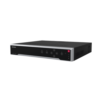[Doble Poder de Decodificación] NVR 32 Megapixel (8K) / 16 Canales IP / 16 Puertos PoE+ / AcuSense / ANPR / Conteo de Personas / Heat Map / 4 Bahías de Disco Duro / HDMI en 8K / Soporta POS / Alarmas I/O / Smart Search