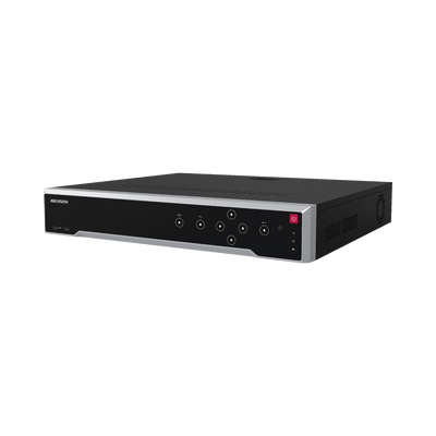 [Doble Poder de Decodificación] NVR 32 Megapixel (8K) / 32 Canales IP / 16 Puertos PoE+ / AcuSense / ANPR / Conteo de Personas / Heat Map / 4 Bahías de Disco Duro / HDMI en 8K / Soporta POS / Alarmas I/O / 2 Salidas HDMI / Smart Search