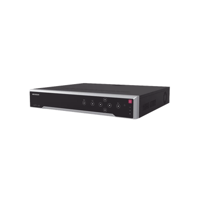 [Doble Poder de Decodificación] NVR 32 Megapixel (8K) / 32 Canales IP / 24 Puertos PoE+ / AcuSense / ANPR / Conteo de Personas / Heat Map / 4 Bahías de Disco Duro / HDMI en 8K / Soporta POS / Alarmas I/O / Smart Search