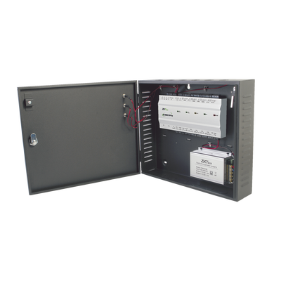 Controlador de Acceso 4 Puertas / 20,000 Huellas 30,000 Tarjetas / ADMS PUSH / TCP/IP / Gabinete y Fuente 12V 5A